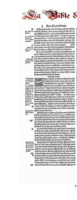 La Bible d'Olivetan 1535