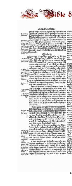 La Bible d'Olivetan 1535