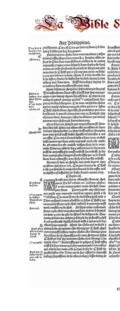 La Bible d'Olivetan 1535