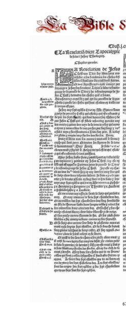 La Bible d'Olivetan 1535