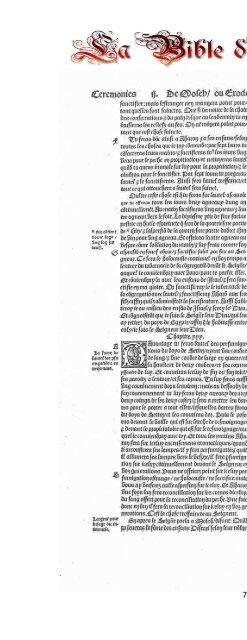 La Bible d'Olivetan 1535