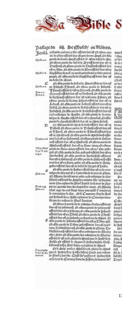 La Bible d'Olivetan 1535