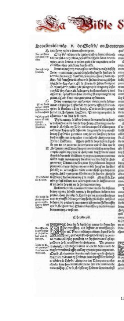 La Bible d'Olivetan 1535