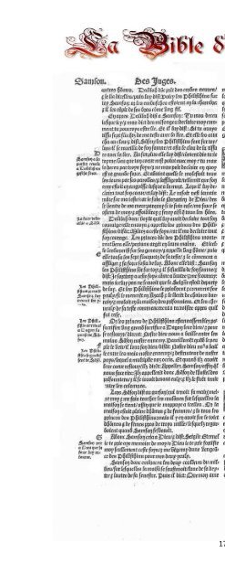 La Bible d'Olivetan 1535