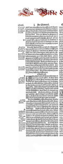 La Bible d'Olivetan 1535