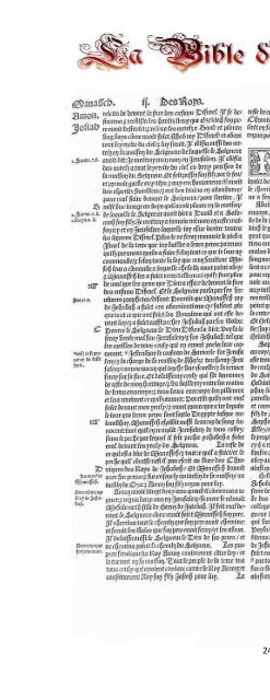 La Bible d'Olivetan 1535