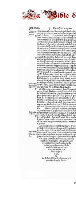 La Bible d'Olivetan 1535