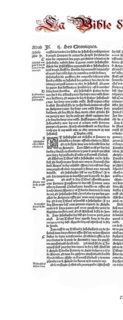 La Bible d'Olivetan 1535