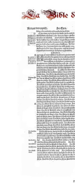 La Bible d'Olivetan 1535