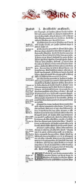 La Bible d'Olivetan 1535