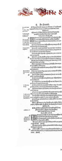 La Bible d'Olivetan 1535