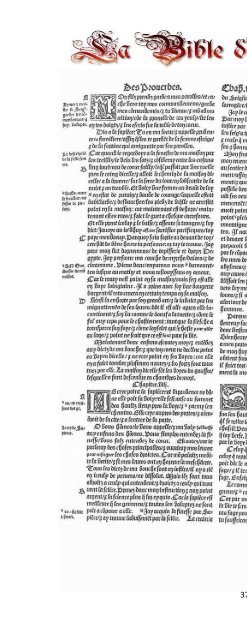 La Bible d'Olivetan 1535