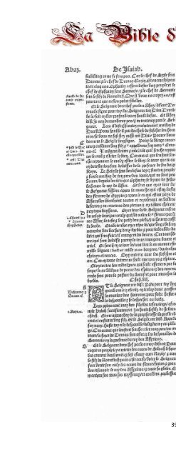 La Bible d'Olivetan 1535