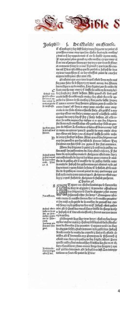 La Bible d'Olivetan 1535