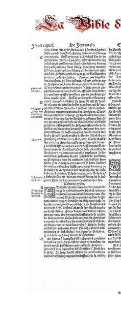 La Bible d'Olivetan 1535