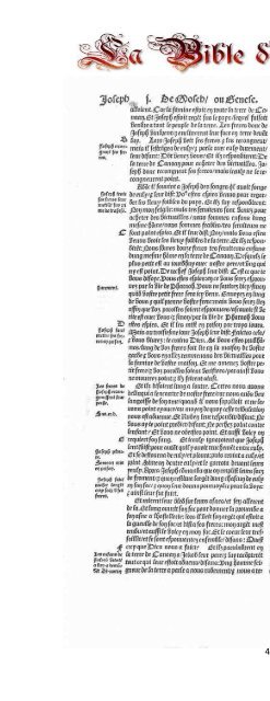 La Bible d'Olivetan 1535