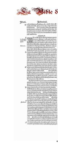 La Bible d'Olivetan 1535