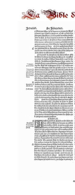 La Bible d'Olivetan 1535