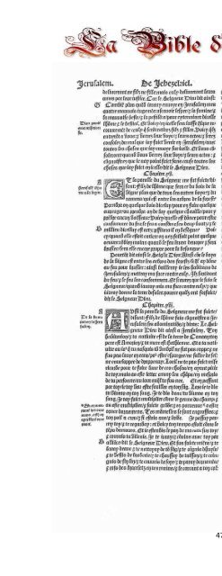 La Bible d'Olivetan 1535