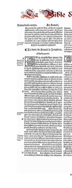 La Bible d'Olivetan 1535