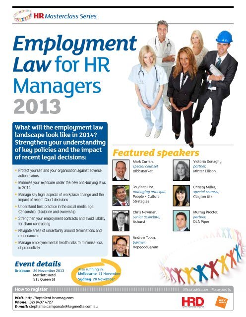 Employment Law for HR Managers 2013
