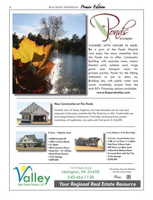 BRPS Sept11.pdf - Blue Ridge Properties Magazine