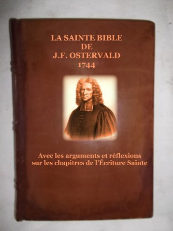 La Bible Ostervald 1744