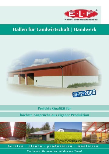 Hallen für Landwirtschaft | Handwerk