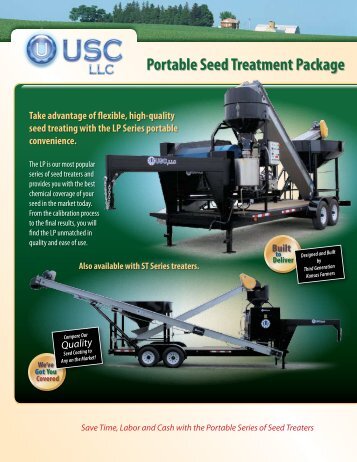 Portable Seed Treatment Package