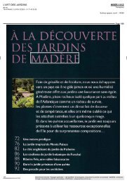 À LA DÊCOUVERTE DES JARDINS DE MADÈRE