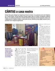 CÀRITAS a casa nostra