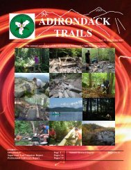 ADIRONDACK TRAILS