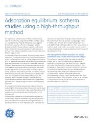 Adsorption equilibrium isotherm studies using a high-throughput ...