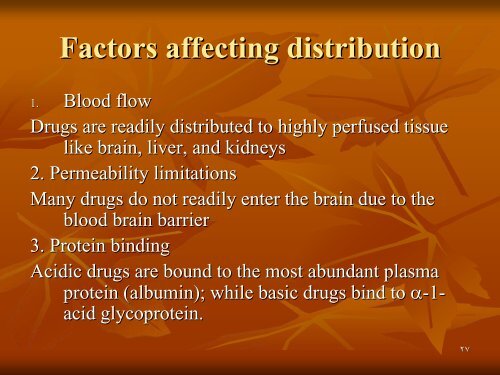 Extent of Absorption