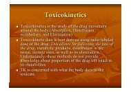 Toxicokinetics