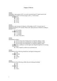 1 Chapter 12 Review How many grams of 0oC ice can be converted ...