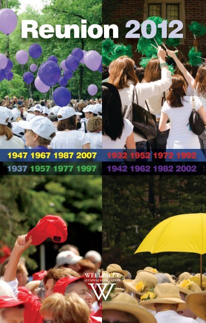 Reunion 2012 Program - Wellesley College