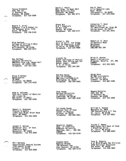 th  - 1988 - 51st ENC Conference