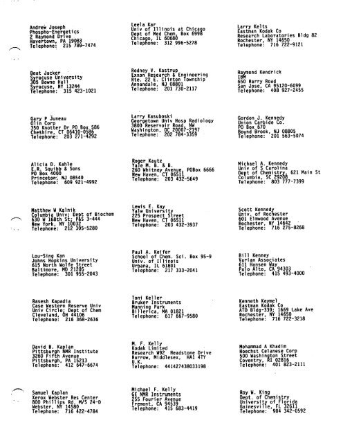 th  - 1988 - 51st ENC Conference