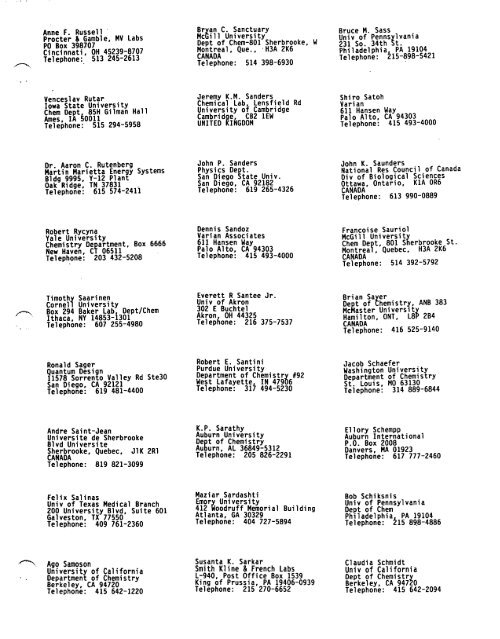 th  - 1988 - 51st ENC Conference