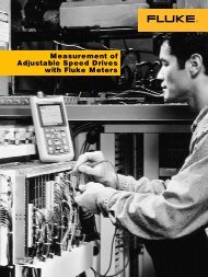 Measurement of Adjustable Speed Drives with Fluke Meters