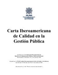 Carta Iberoamericana de Calidad en la Gestión Pública