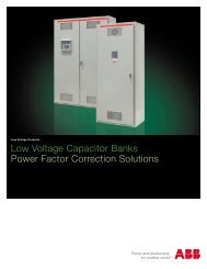 Low Voltage Capacitor Banks Power Factor Correction Solutions