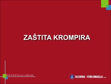 ZAŠTITA KROMPIRA