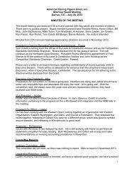 AU 2013 Mid-Year Board Meeting Minutes - American Racing ...