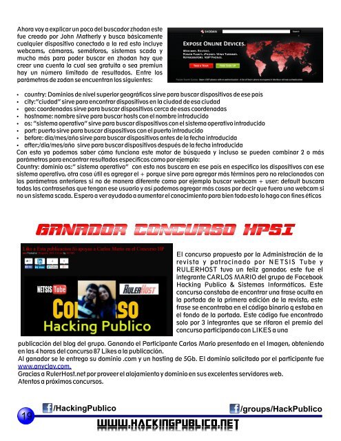 Revista Hacking Publico Segunda Edicion