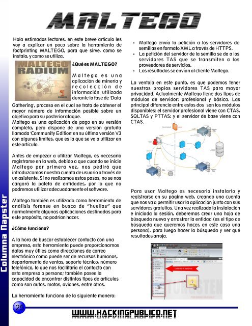 Revista Hacking Publico Segunda Edicion