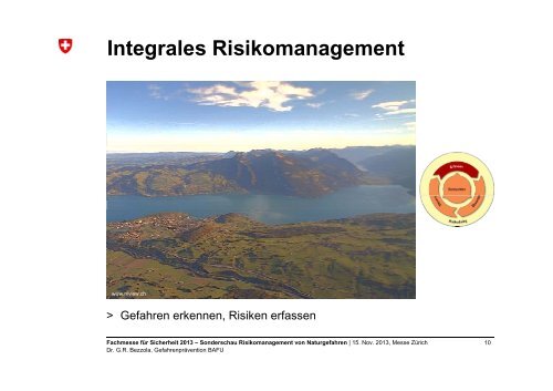 Integrales Risikomanagement Naturgefahren