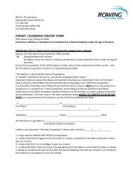 PARENT / GUARDIAN CONSENT FORM