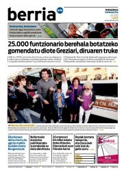 25.000 funtzionario berehala botatzeko gomendatu diote Greziari diruaren truke